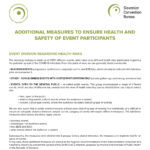 ADDITIONAL MEASURES TO ENSURE HEALTH AND SAFETY OF EVENT PARTICIPANTS_ENG_22.7.2020