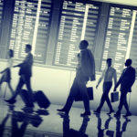 Business People Airport Terminal Travel Departure Concept