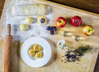 TASTE SLOVENIA: KrasPass Gourmet Tastings and Experiences Plum dumplings, Kras