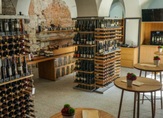 Ljubljana Castle has a Brand New Wine Bar & Shop Grajska vinoteka Strelec