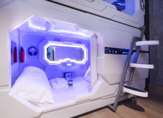 Slovenia’s First Hotel With Sleeping Capsules Opens in Ljubljana Hotel Central Ljubljana, Janez Marolt, Union Hoteli