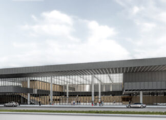 Ljubljana Airport: Progress of construction works for the new terminal New terminal at Ljubljana Airport, Fraport Slovenija