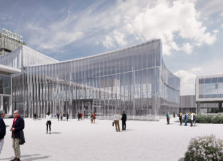 New Biggest Multipurpose Hall in Slovenia Fotomontaža nove dvorane Gospodarskega razstavišča. Foto: Foto: Ravnikar Potokar arhitekturni biro, d. o. o.