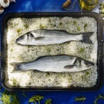 sea bass in salt